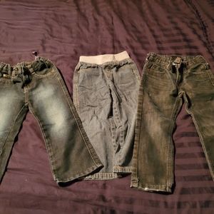 Lot of boys jeans